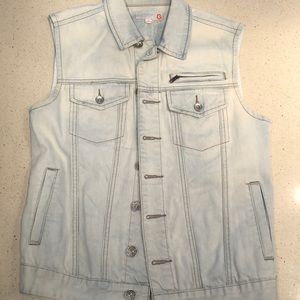 G By Guess Men’s Denim Vest